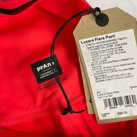 Prana Luxara Flare Pant NWT - Picture 7 of 8